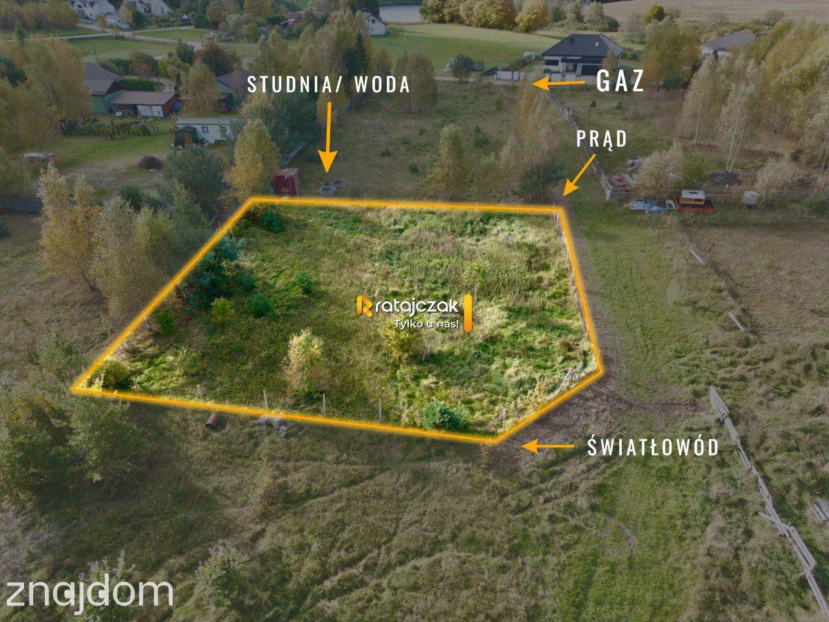 Urokliwa działka budowlana 1001 m² w Warznie - zdjęcie 8