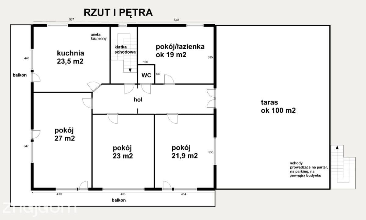 Dom ok 400m2 + hala 300 m2, Działka 25a, Rączna - zdjęcie 19