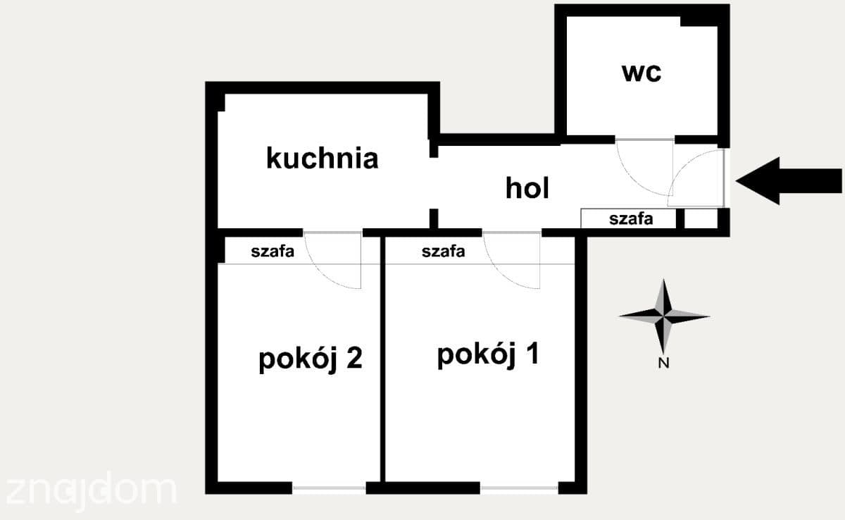 Os. Centrum C, 1-piętro, winda, 2-pok, Nowa Huta - zdjęcie 18
