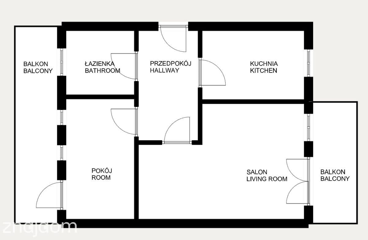 ENG| ul. Kwiecista, 2-pok, 52 m2, balkon, garaż - zdjęcie 16