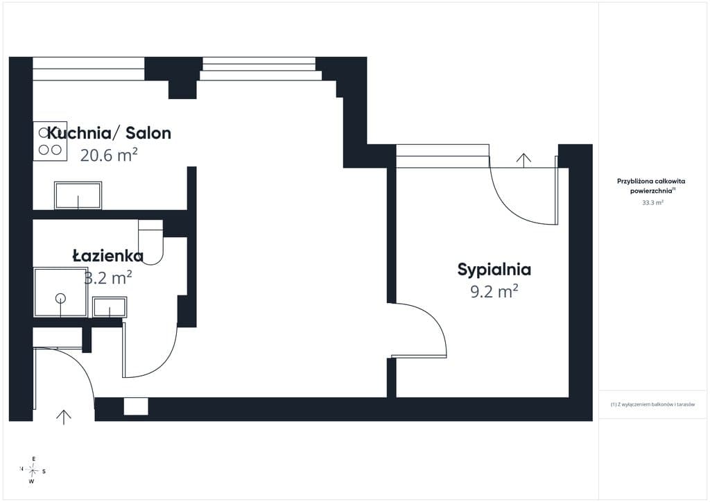 2 pokoje po remoncie | balkon | 2 piętro - zdjęcie 14