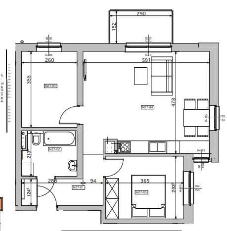 3 pokoje | balkon lub ogródek | winda - zdjęcie 5