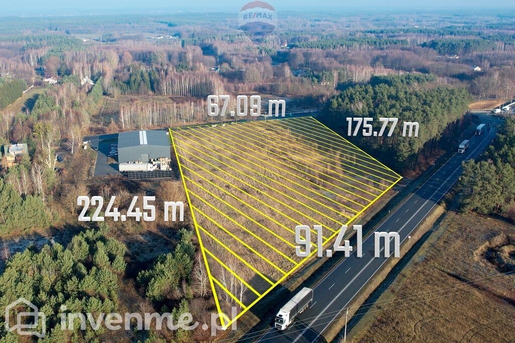 Na Sprzedaż Działka Komercyjna Gostynin Rogożewek
