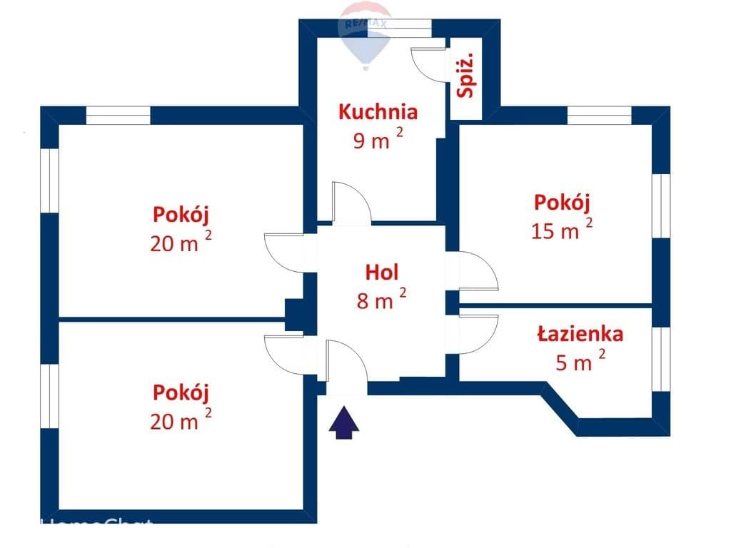 Mieszkanie w domu 2-lokal. w świetnej lokalizacji