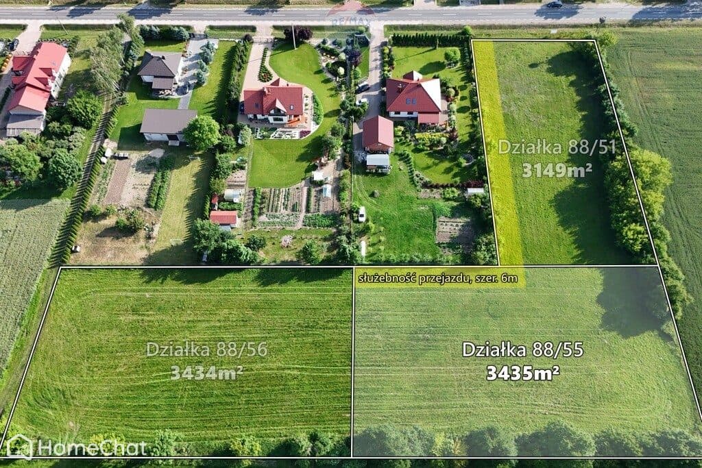 Działka budowlana Łaziska, gm. Słubice