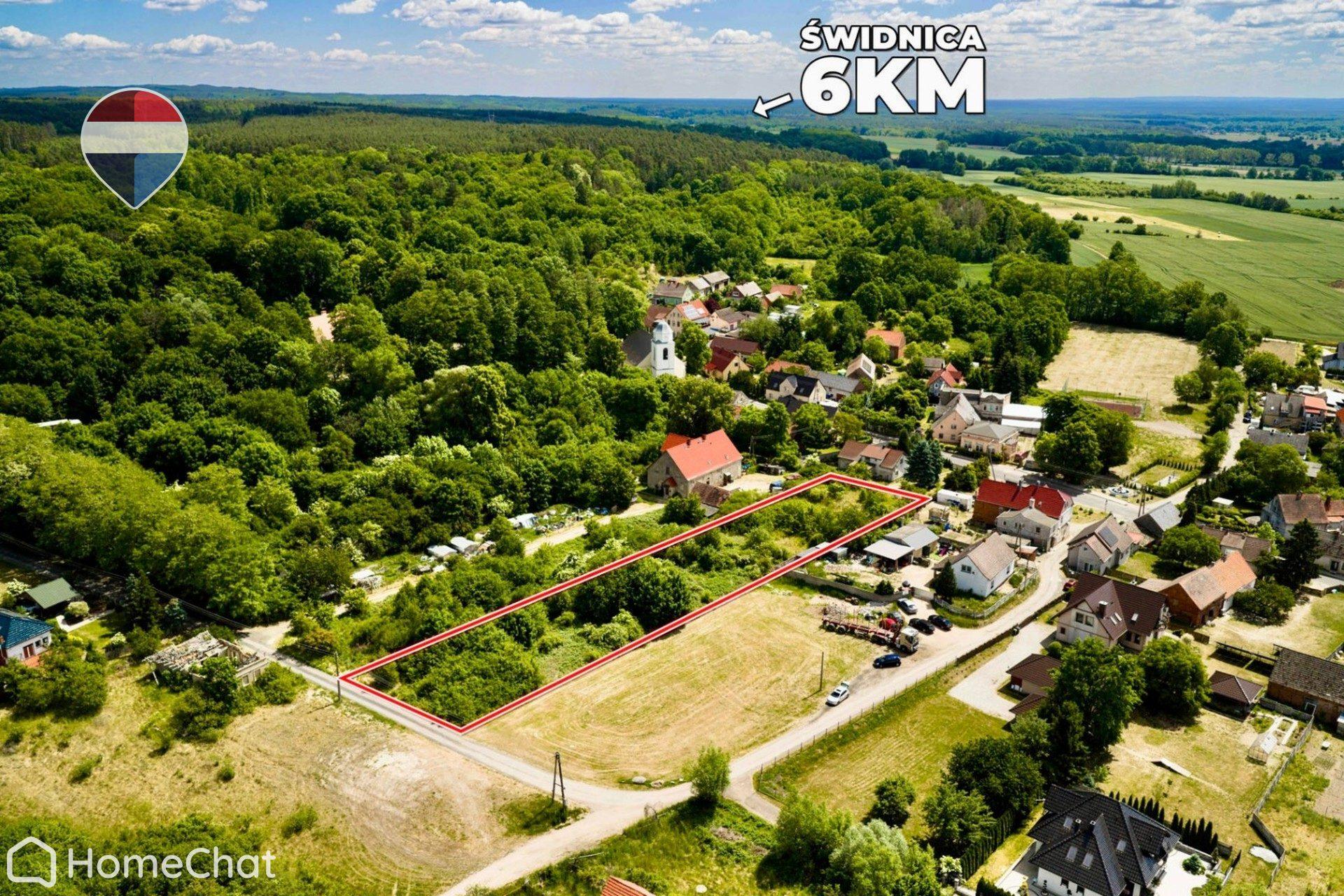 Działka z WZ, pow. 3.104 m² + media