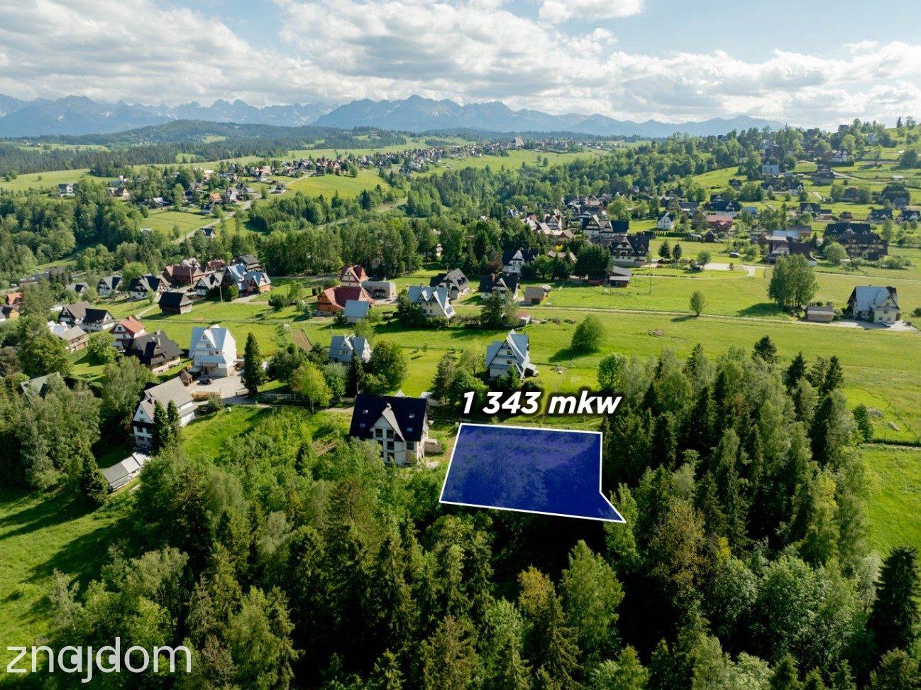 Działka przy ul. Wierch Głodowski Bukowina Tatrzańska 1343m2