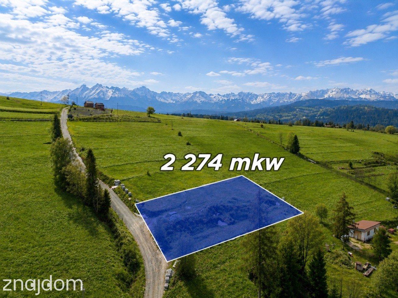 Działka widokowa w Rzepiskach 2274m2 - zdjęcie 2
