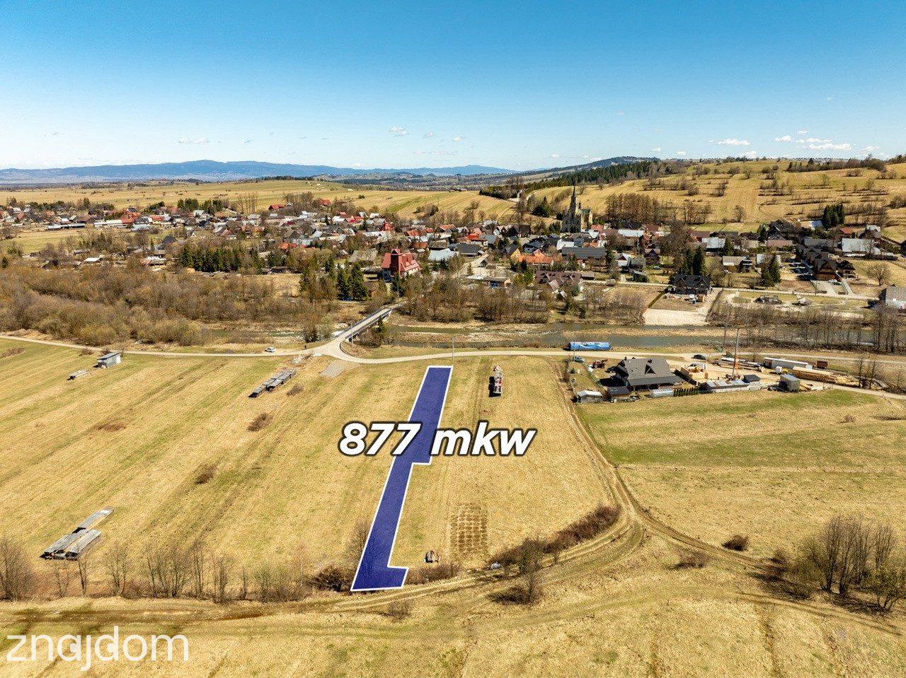 Działka budowlana Chochołów | 877m2 - zdjęcie 5