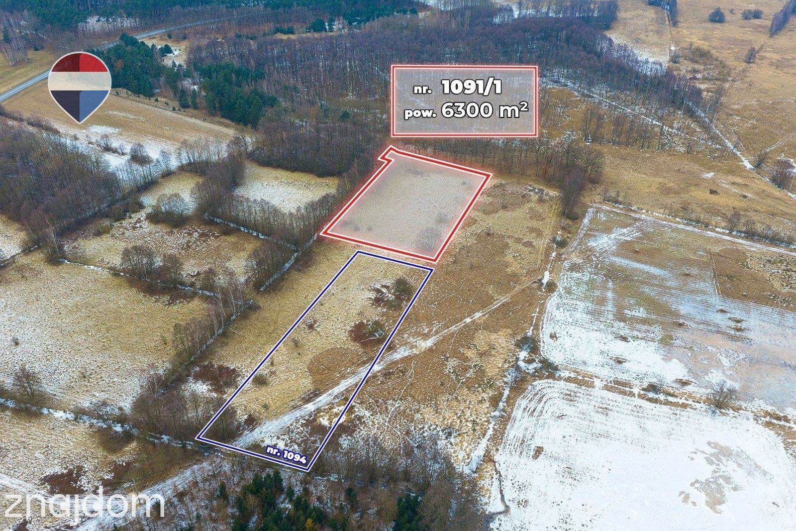 Działka rolna o pow. 6300 m² - zdjęcie 12
