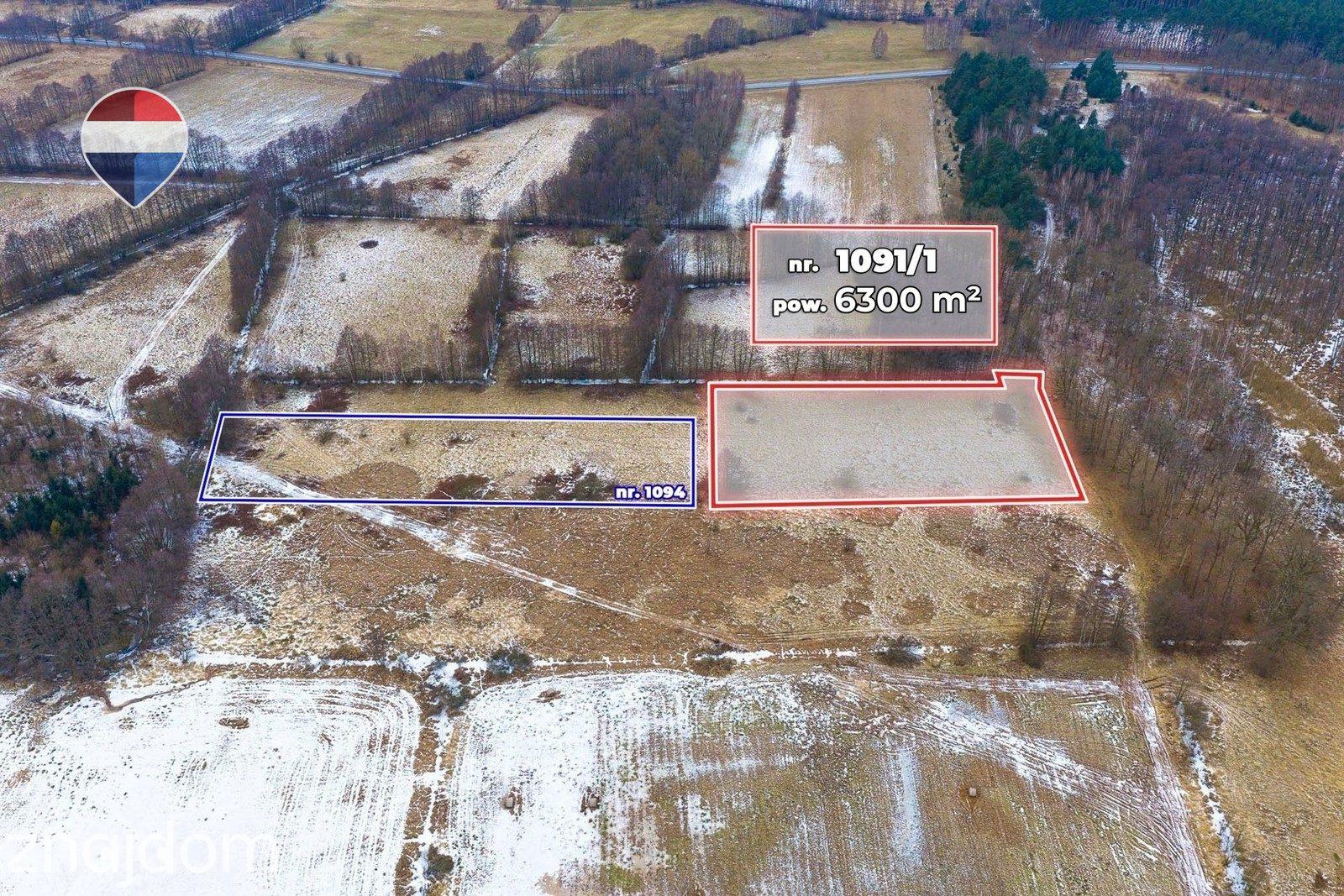 Działka rolna o pow. 6300 m² - zdjęcie 9