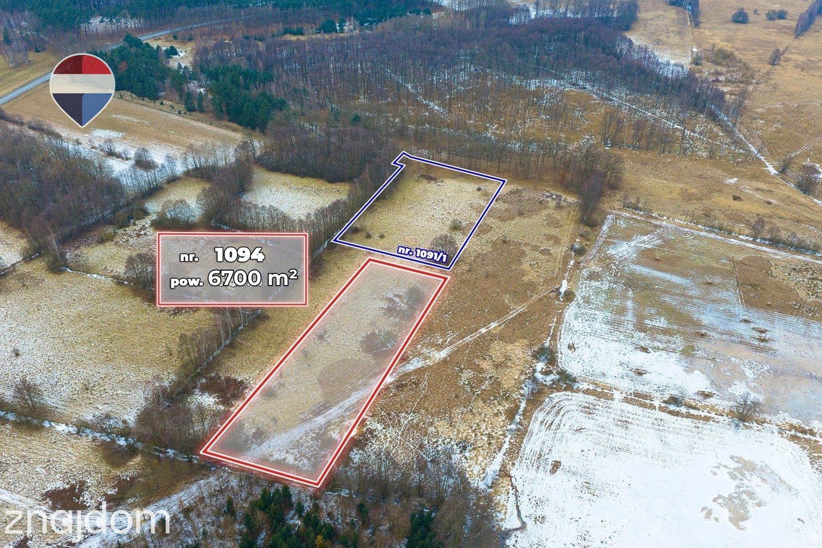 Na sprzedaż działka rolna o pow. 6.700 m². - zdjęcie 3