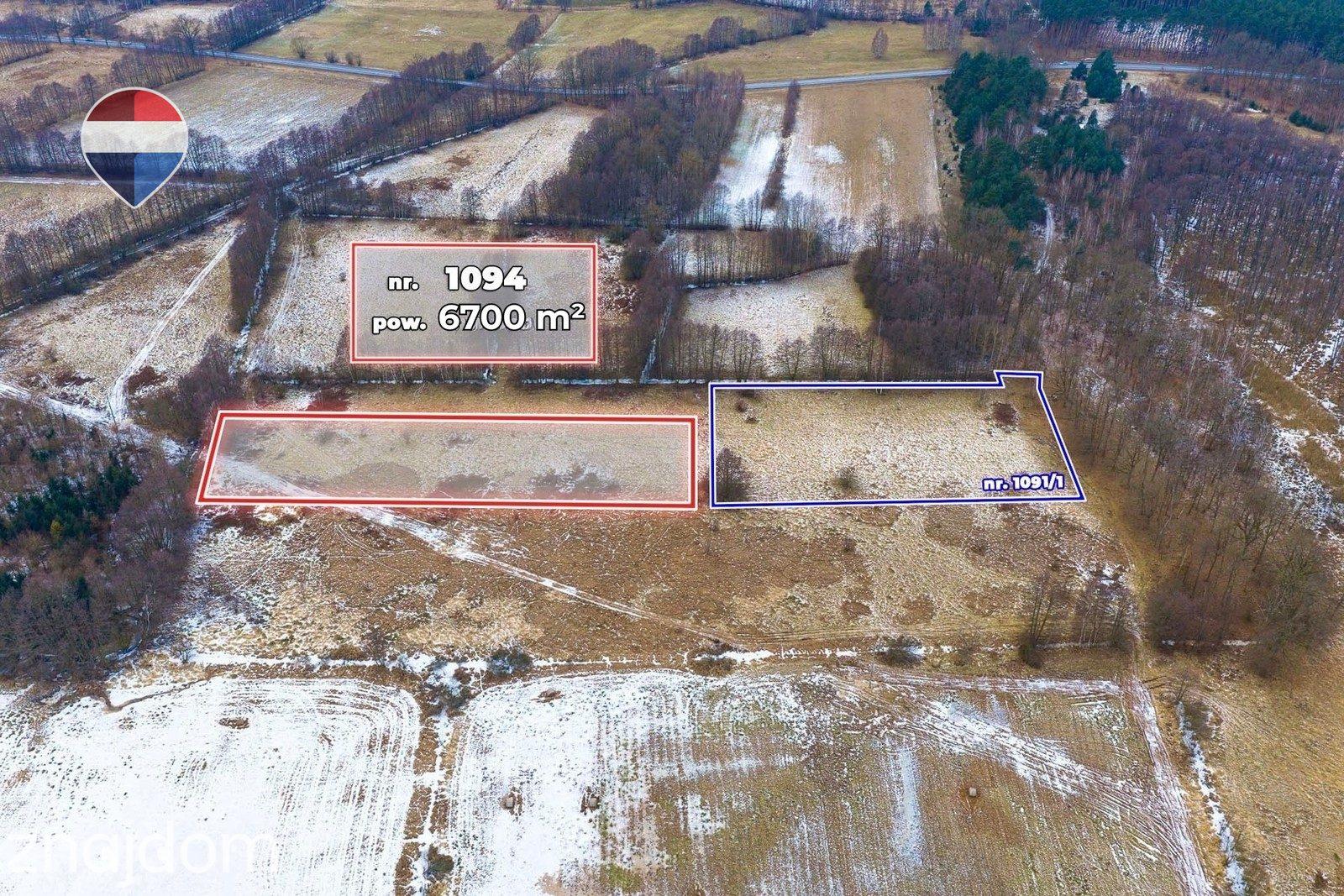 Na sprzedaż działka rolna o pow. 6.700 m². - zdjęcie 9
