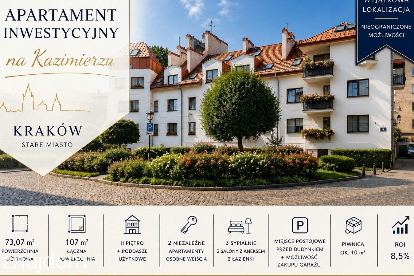 Apartament premium Kraków Kazimierz Stare Miasto - zdjęcie 2