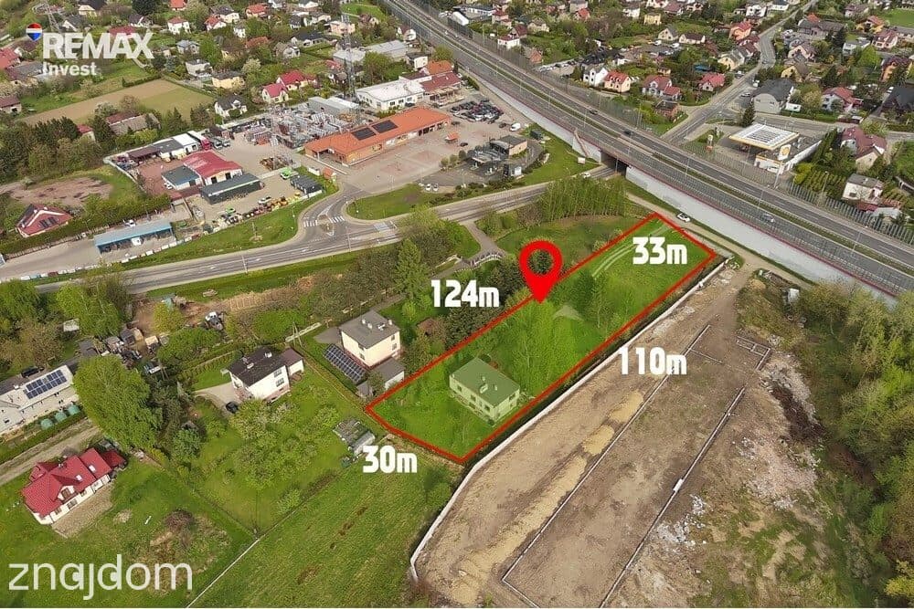 Działka usługowa 3590m2 blisko centrum - zdjęcie 4