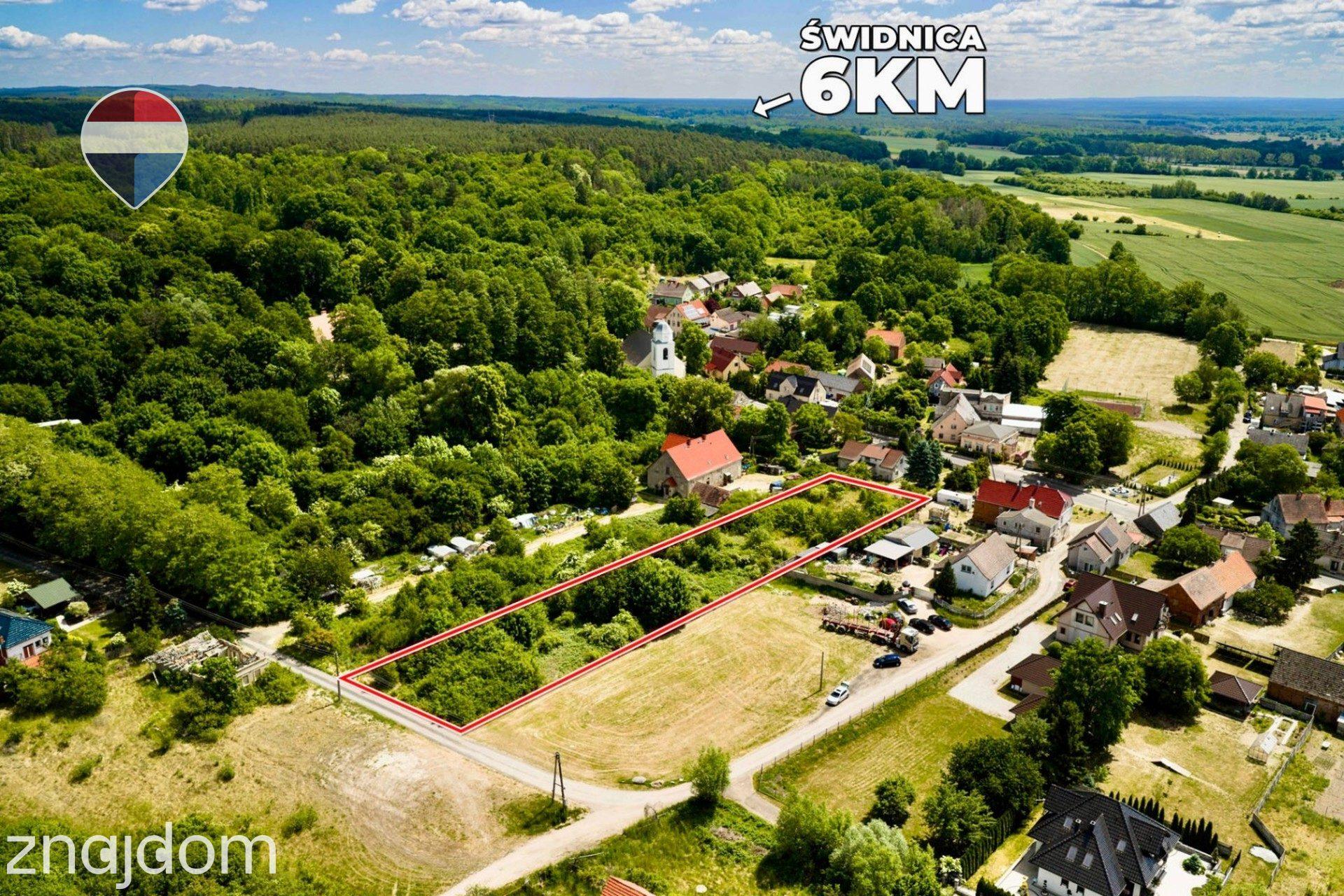 Działka z WZ, pow. 3.104 m² + media