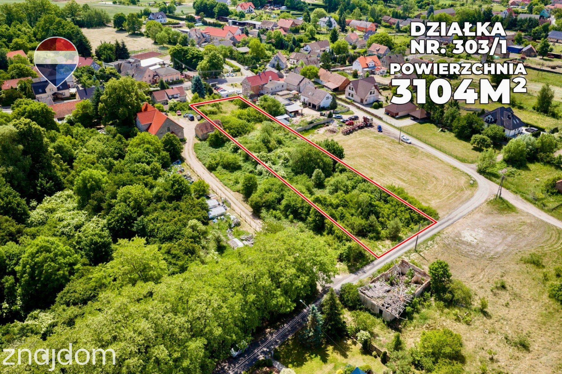 Działka z WZ, pow. 3.104 m² + media - zdjęcie 3