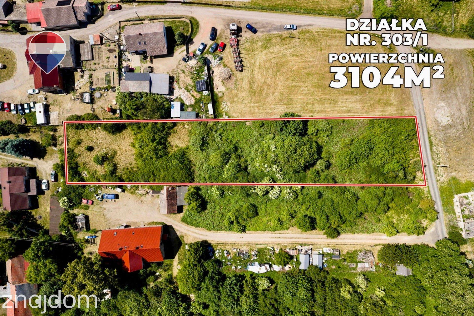 Działka z WZ, pow. 3.104 m² + media - zdjęcie 7