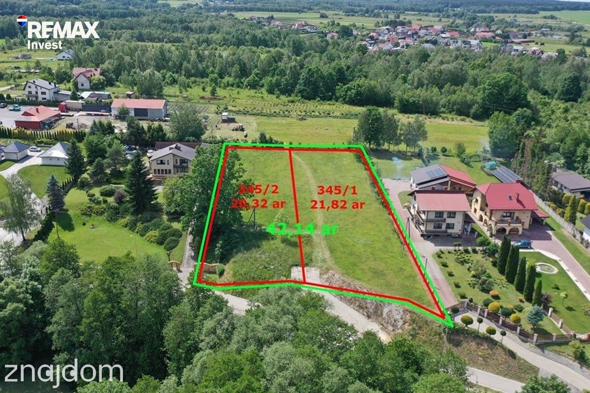 Działka budowlana 42,14 a | Łagów ul. Rakowska