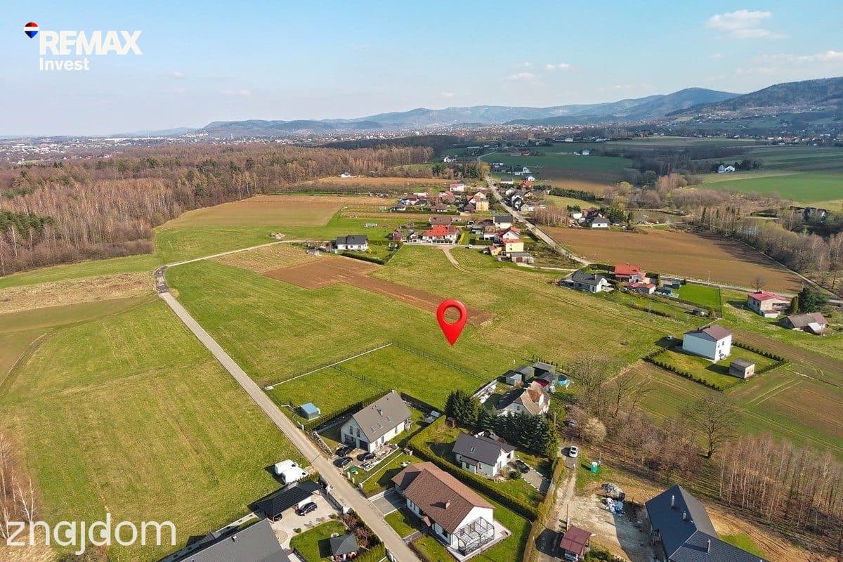 1296m2 w Czańcu z widokiem na góry i las