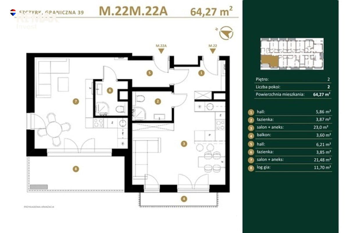 Duże mieszkanie z balkonem i loggią - zdjęcie 3