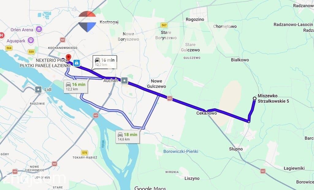 Działka budowalna w pobliżu Płocka - zdjęcie 14