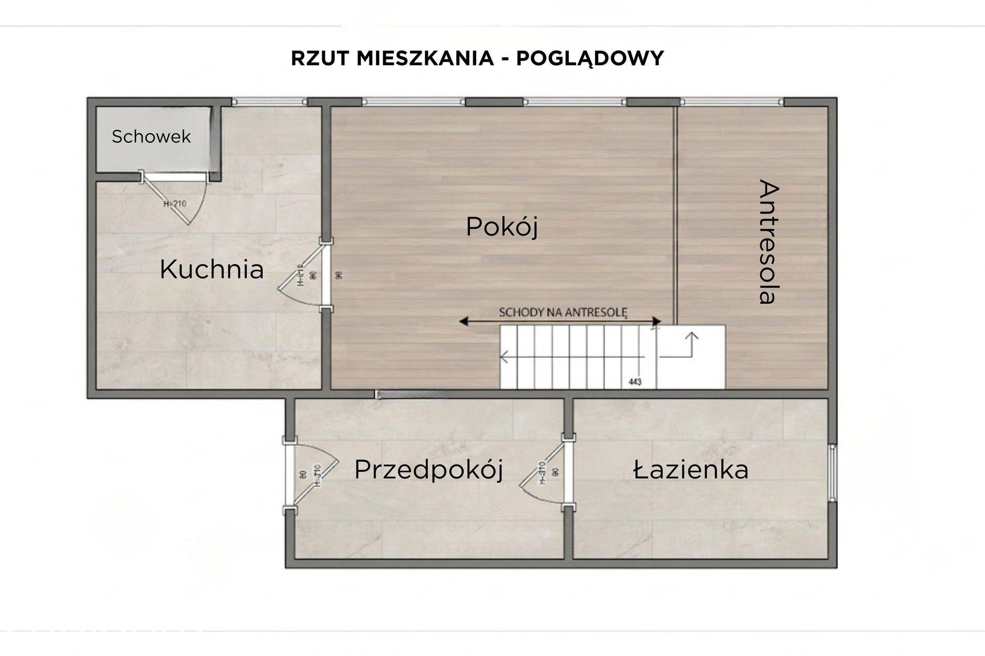 55 m2 powierzchni + antresola - BEZ PROWIZJI - zdjęcie 13