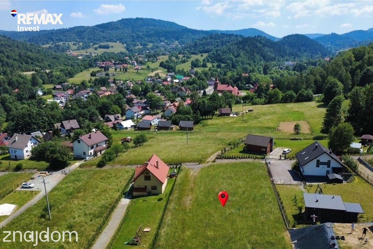 Działka 2262 m² z widokiem na góry