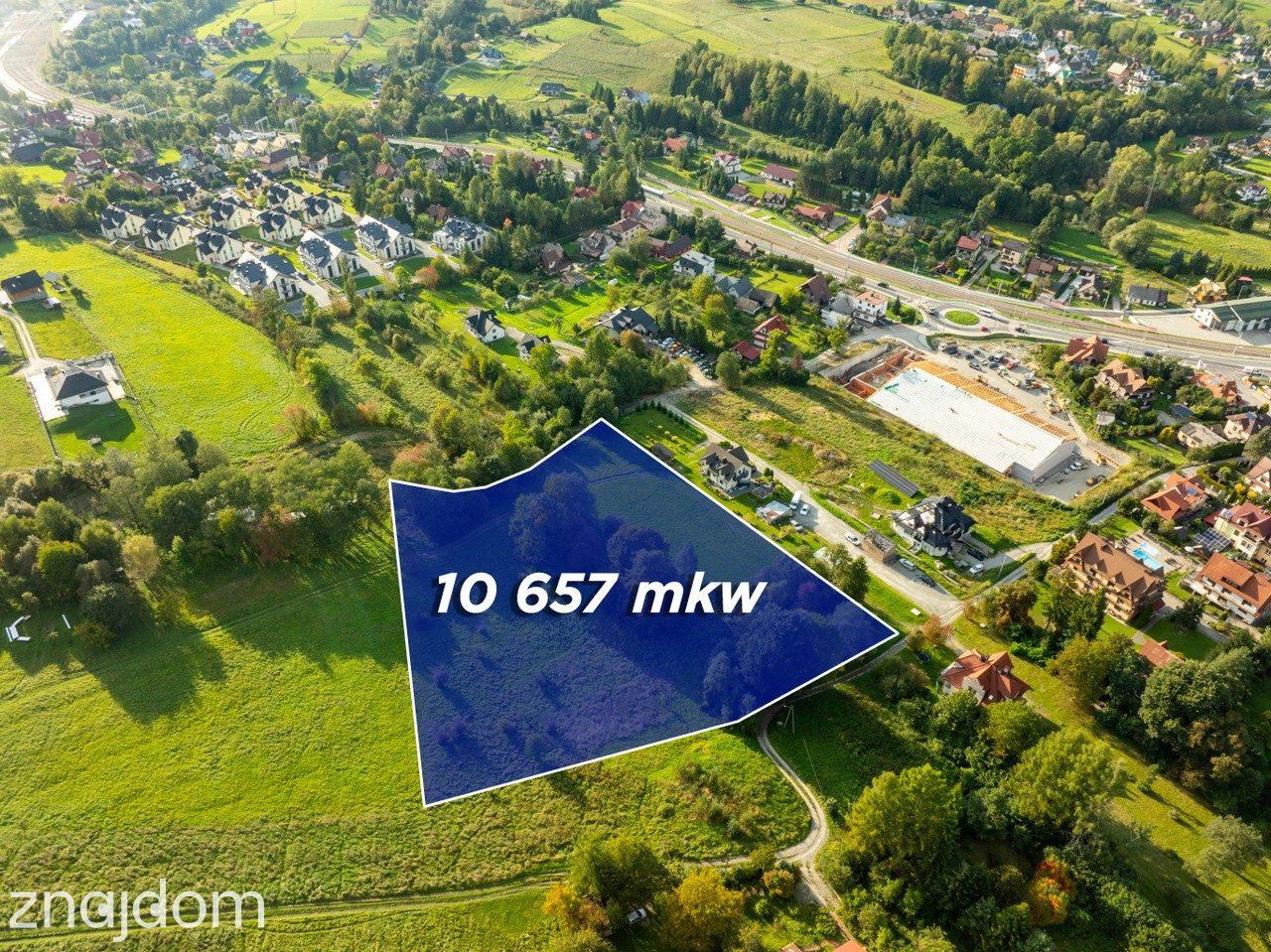 Działka budowlano-usługowa 1,06 ha – Rabka-Zdrój