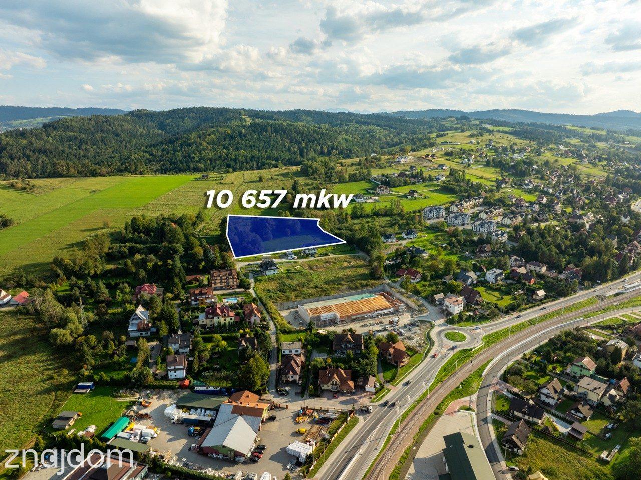Działka budowlano-usługowa 1,06 ha – Rabka-Zdrój - zdjęcie 3