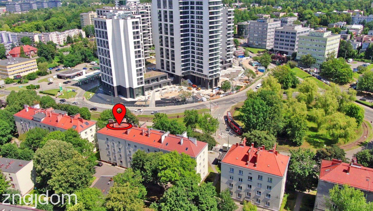 Koszutka | 3 pokoje | zieleń za oknem
