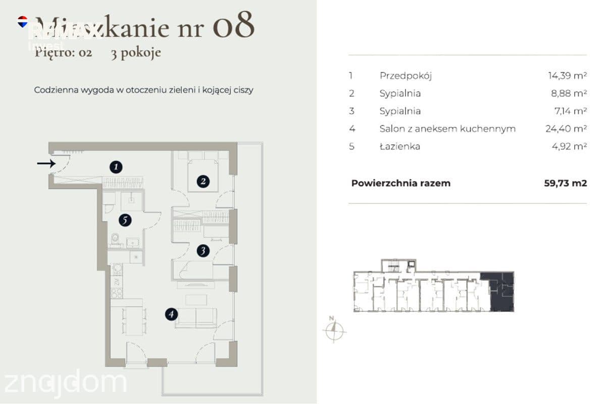 3-pokojowe mieszkanie z balkonem | Bielsko-Biała - zdjęcie 4