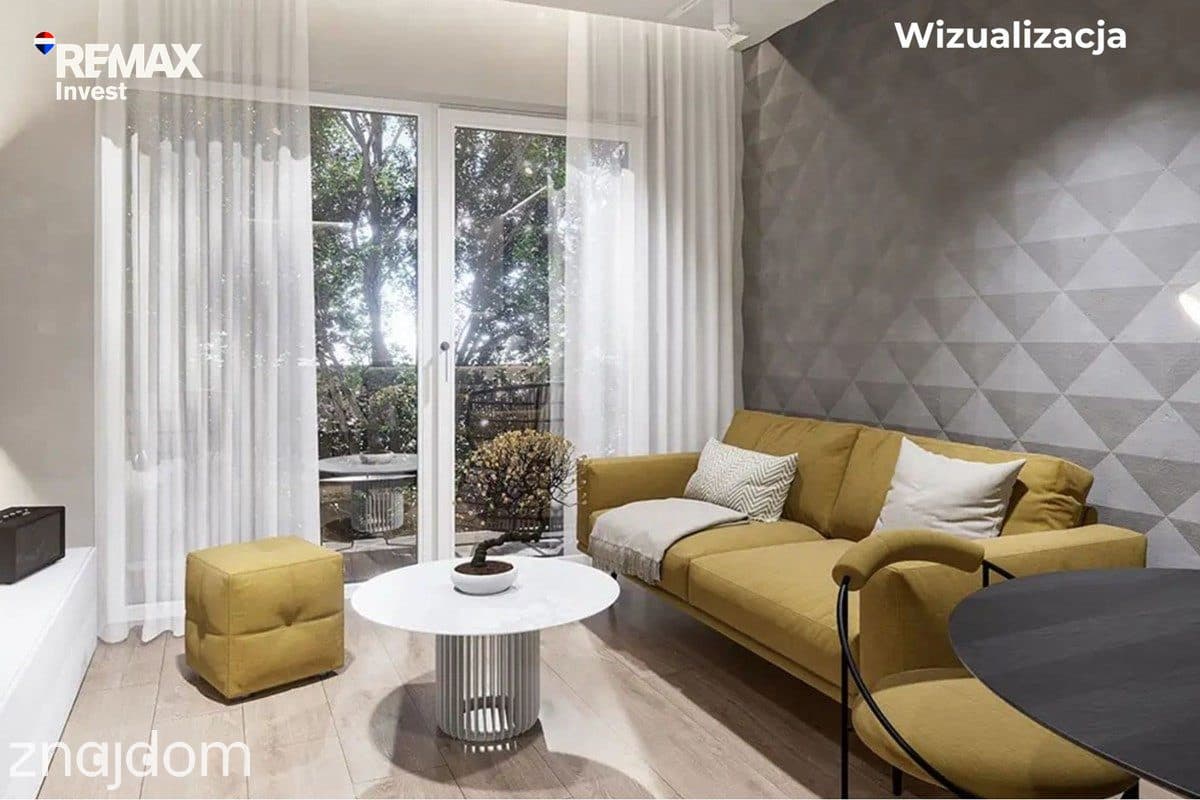 2 pokoje | 38,92 m² | Balkon z widokiem - zdjęcie 3