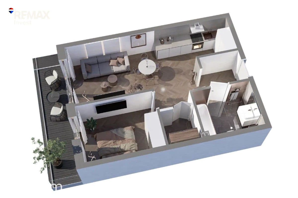 2-pokojowe mieszkanie + balkon Bielsko-Biała - zdjęcie 5