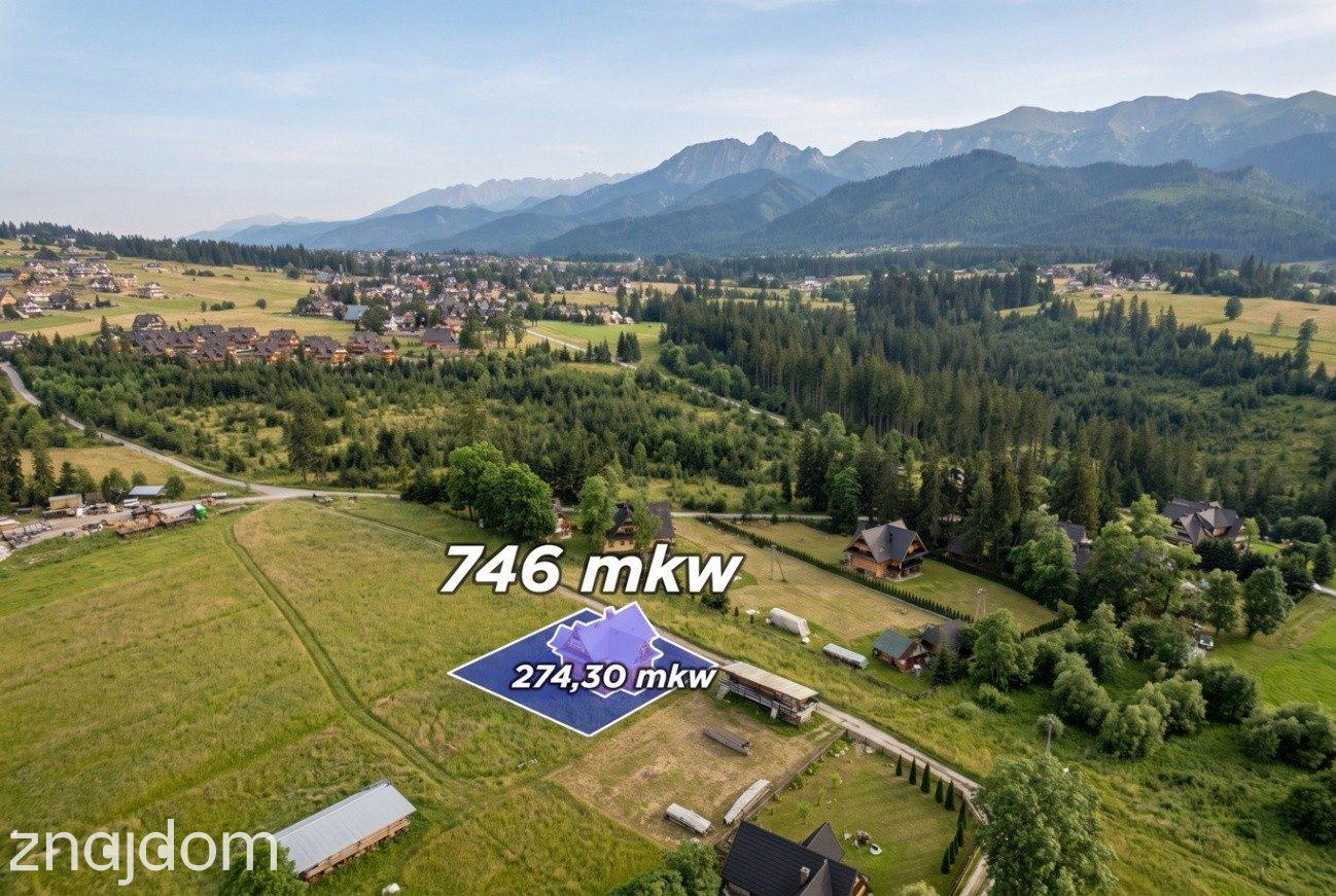 DOM Z BALI W KOŚCIELISKU z pięknym widokiem na Tatry