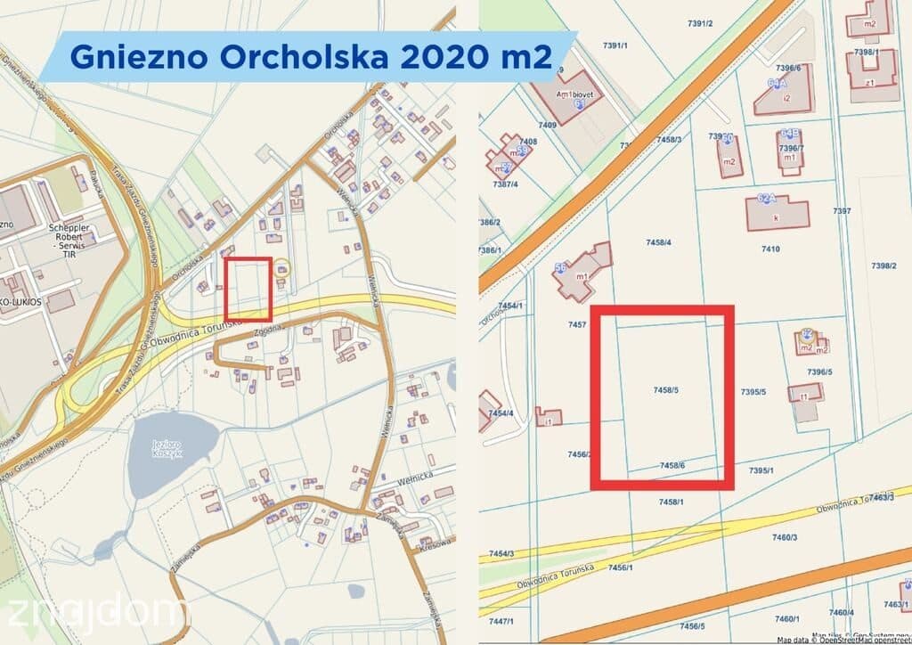 Gniezno Orcholska 2MN/U pozwolenie na budowę - zdjęcie 2