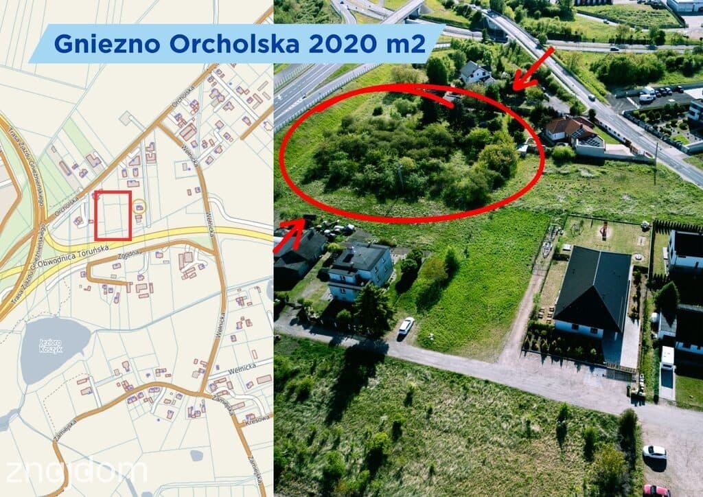 Gniezno Orcholska 2MN/U pozwolenie na budowę - zdjęcie 4