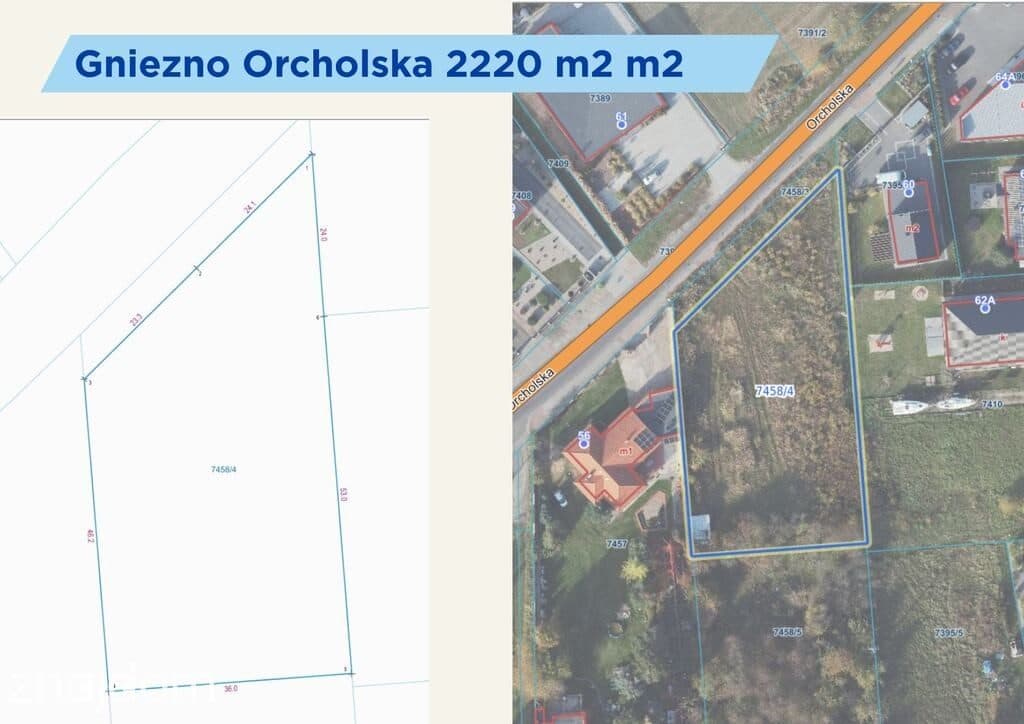 Gniezno Orcholska 2MN/U + pozwolenie na budowę - zdjęcie 3
