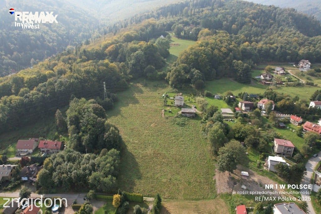 Widokowa działka pod Czantorią