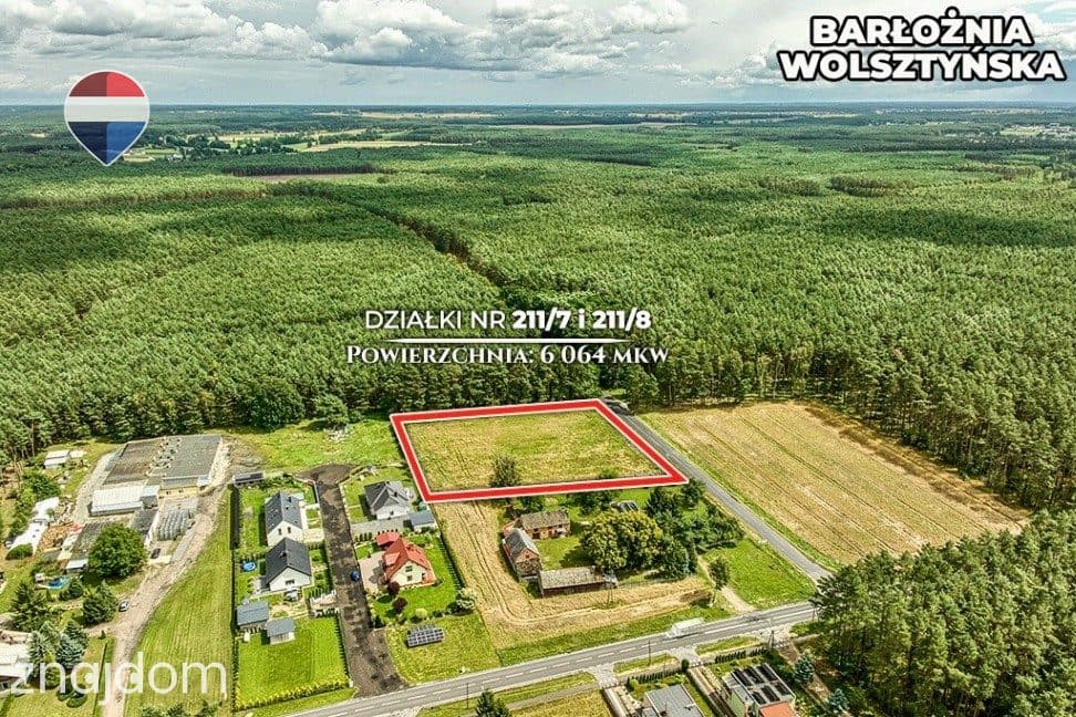 Działka z pozwoleniem na budowę osiedla - zdjęcie 6