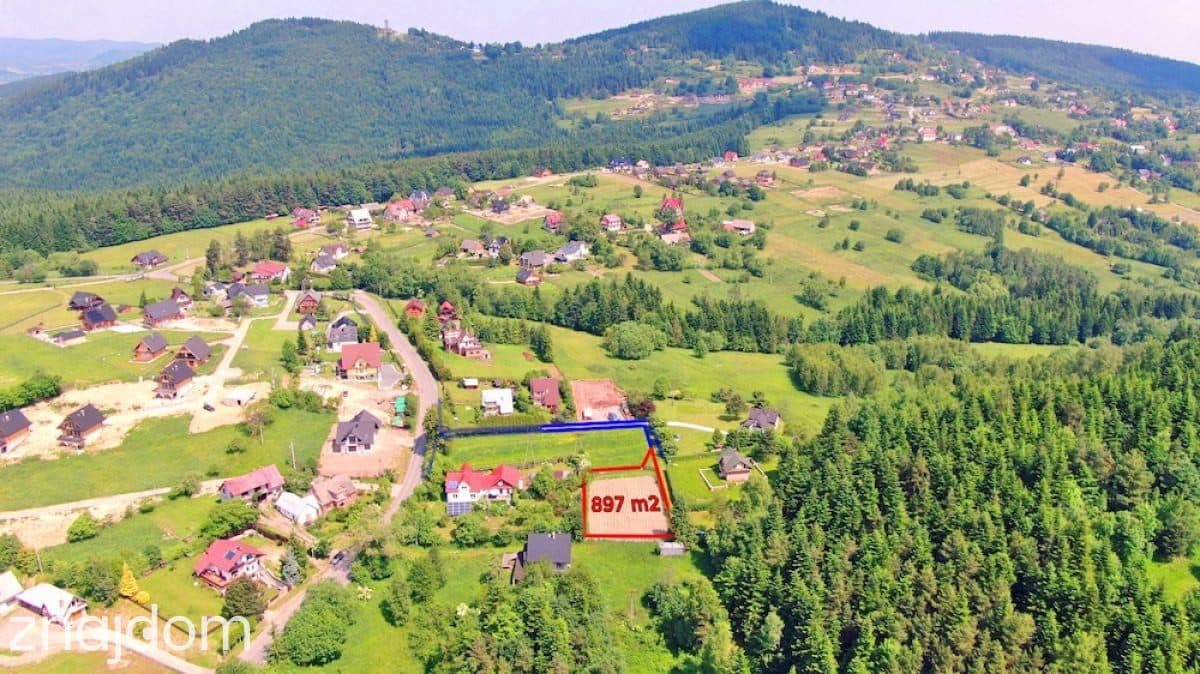 Działka budowlana z widokiem na Babią Górę - zdjęcie 12