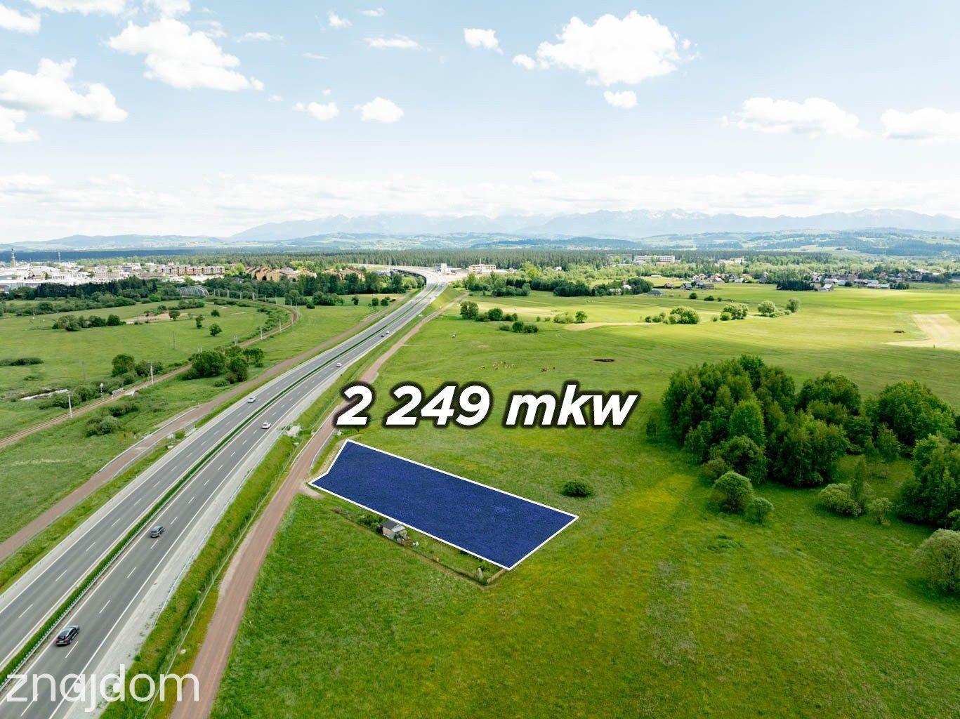 Działka Widokowa 2250 m² NOWY TARG – GREL - zdjęcie 2