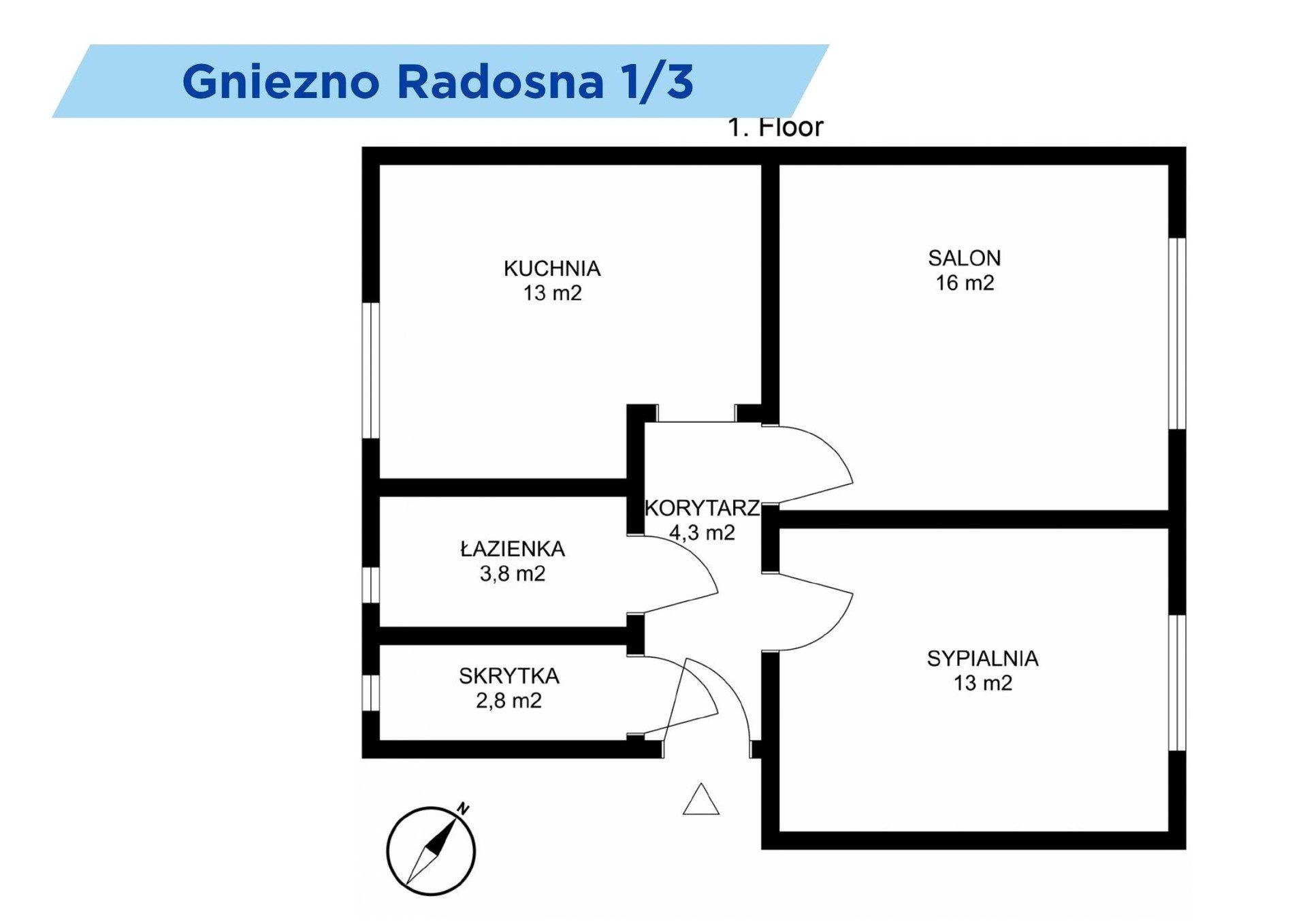 2 pokojowe Gniezno, ul. Radosna 1 - zdjęcie 23