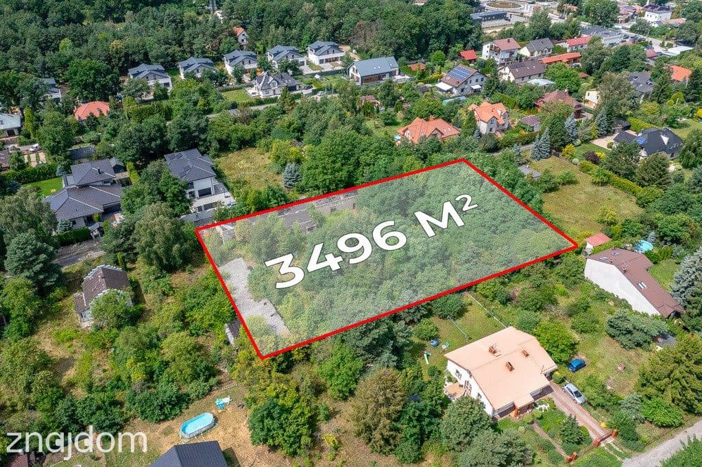 Złotno 3496 m² – działka pod dom lub osiedle