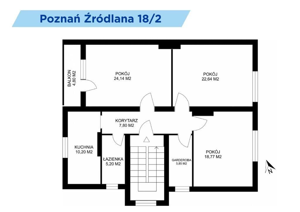 Poznań Jeżyce Źródlana mieszkanie z dużym ogrodem - zdjęcie 2
