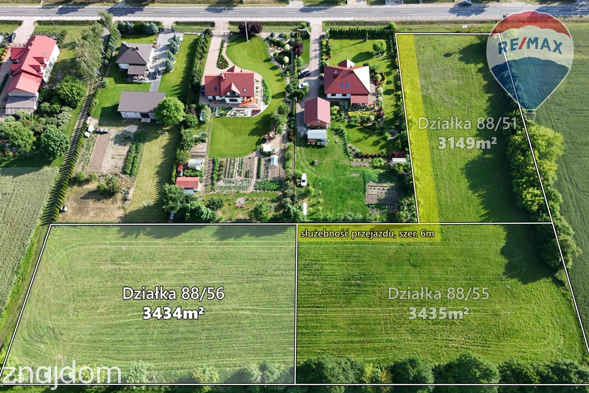 Działka rolno-budowlana 3434m2, Łaziska - zdjęcie 2