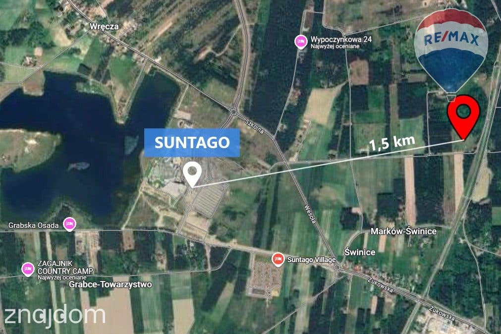 Działka budowlana 1,5km od Suntago Wręcza - zdjęcie 2