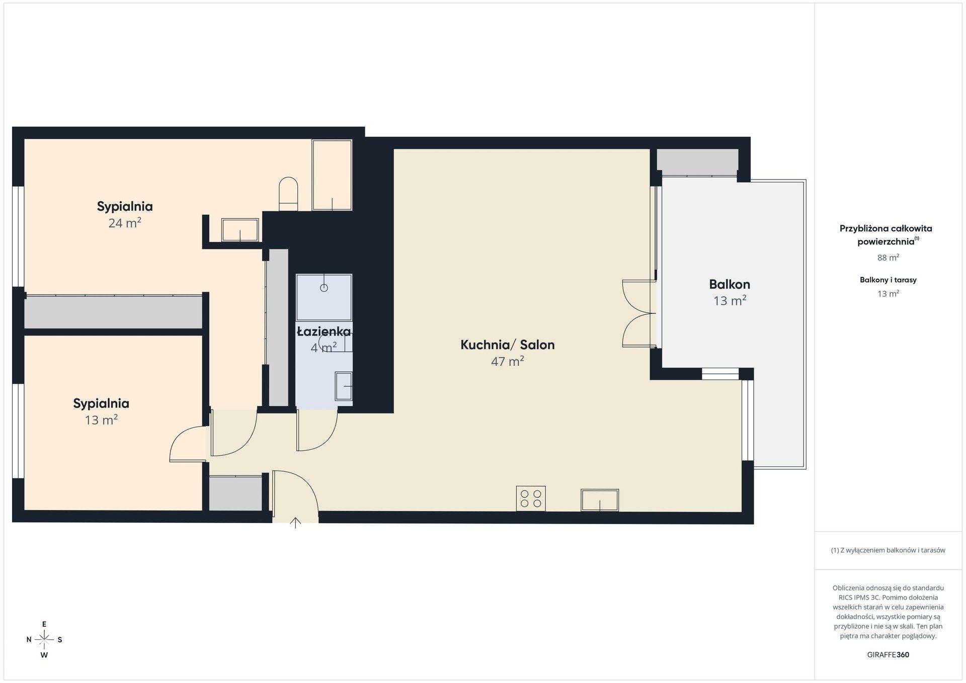 Do wynajęcia wyjątkowy 3-pokojowy apartament na os. Eko Park - zdjęcie 30