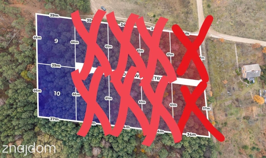 Działka pod duży dom ODLICZ VAT -23%, bez PCC - zdjęcie 2