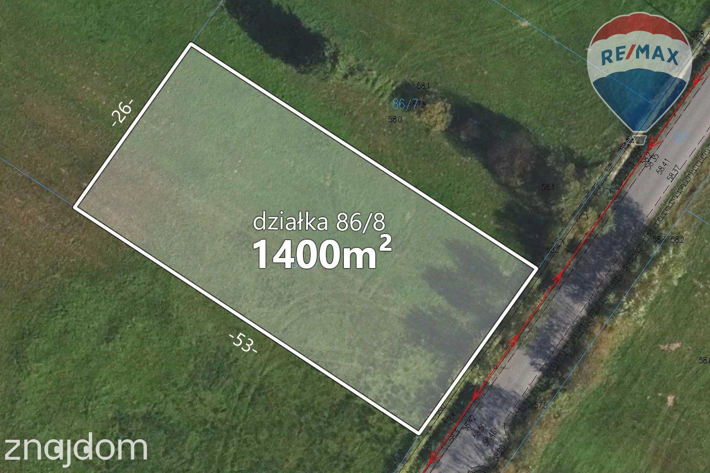 Działka 1400 m2 z warunkami zabudowy gm.Włocławek - zdjęcie 3